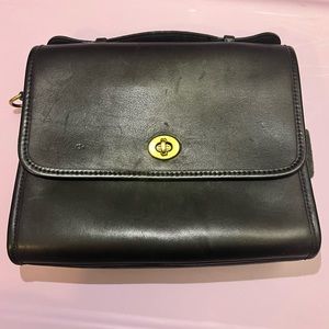 NEVER USED Vintage Coach Court bag
